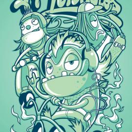 印度尼西亚anggatantama精彩插画欣赏