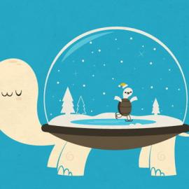 可爱至极的插画设计：Skinny Andy作品