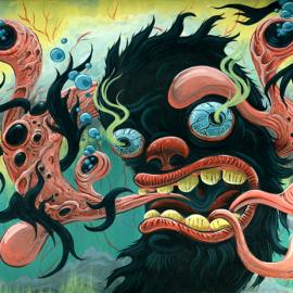 美国beatlezeebub插画作品