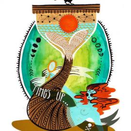 一位充满着童趣的女孩子BEX BOURNE的一组非常有趣的插画作品。