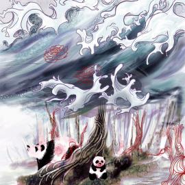 美国icickle插画作品