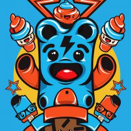 卡通插画欣赏chocotoy（一）