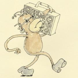 手绘插画欣赏Red on Red（一）