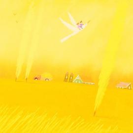 今成敏夫插画作品：春天的气息