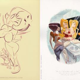 Bill Presing插画作品