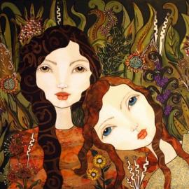 美国插画师Heather Foust插画作品：我的生活充满色彩