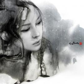 Jungshan水墨风格插画作品