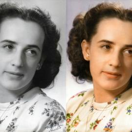 图集：当经典黑白照片变成彩色