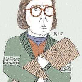 Leslie A. Wood 清新手绘小插