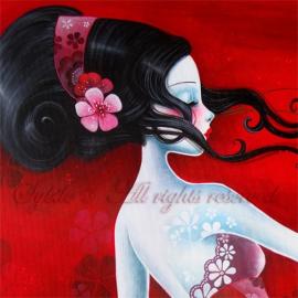 比利时Lady Sybile柔美女性插画集