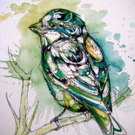 Abby Diamond 鸟之歌 插画作品欣赏