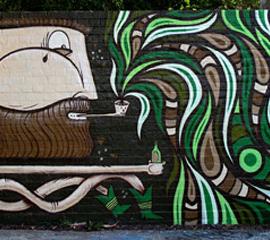 Beastman街头墙绘作品