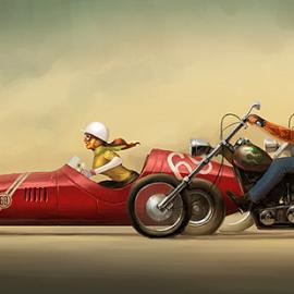 Michal Lisowski插画作品