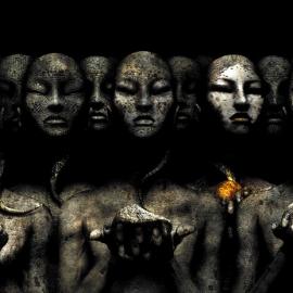 百万瓦特.黑暗美学插画