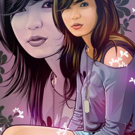 菲律宾Aseo人物插画作品