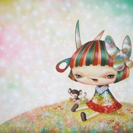 日本插画师Yosuke Ueno炫彩儿童插画作品