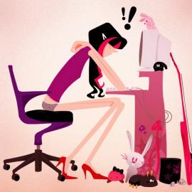 巴西Cafeteriastudio人物插画作品（二）