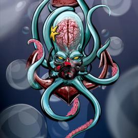 Gaks Designs骷髅插画作品