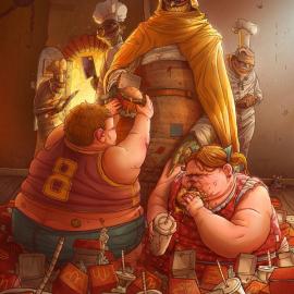 色彩狂想曲―Michal Dziekan创意插画欣赏（一）