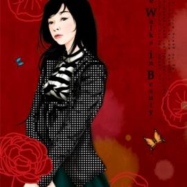 韩国myjeehee女孩插画欣赏