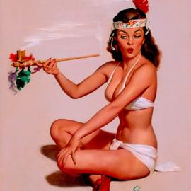 Gil Elvgren “pin-up”女郎