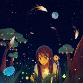 Rambobo插画作品：须臾的时光