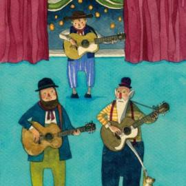 日本水彩插画家junade作品欣赏