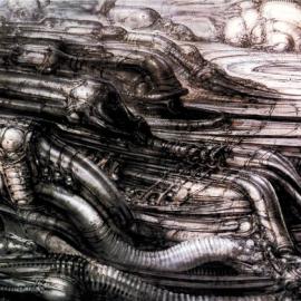 异形之父H.R.Giger 黑暗美学插画作品（二）