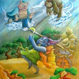 儿童连环画西游记--原来要比我们的还可爱