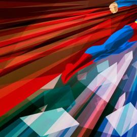 迷人的色块-Liam Brazier卡通人物造型插画