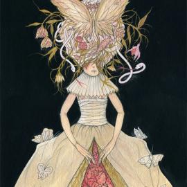 Liza Corbett的插画作品：爱至死