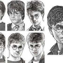 从肖像看哈利波特十年的成长