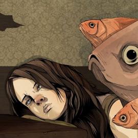 nder Wells插画作品