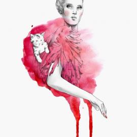 CAROLE WILMET ILLUSTRATIONS――线条和色彩的搭配（一）