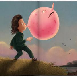 阿根廷插画家Alex Dukal--当唯美邂逅童真