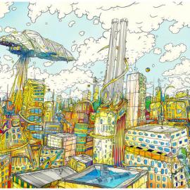 罗马尼亚插画师Matei Apostolescu作品欣赏