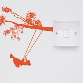 趣味无穷的开关贴纸-Ziemowit Maj插座艺术