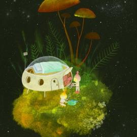 森林精灵――插画工作室Apak