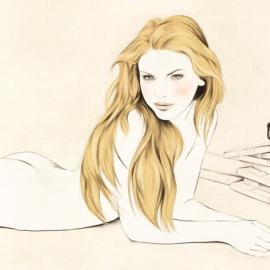 kelly thompson fashion illustration英伦风