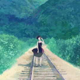 淡淡的青涩-日本插画师Jun Kumaori作品（一）