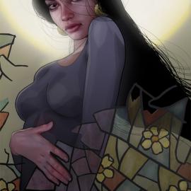 颜料绘出性感 美国插画家Erik Jones作品欣赏