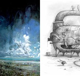 Shaun Tan插画作品