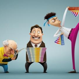 Ткач Женя插画作品