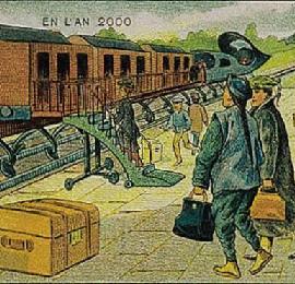 一百年前的科幻插画