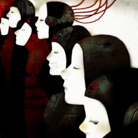 丹地阳子唯美插画