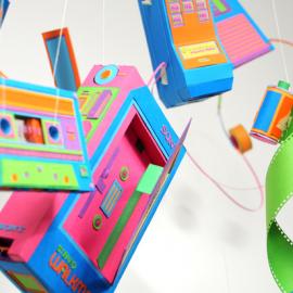 Zim and Zou的纸艺及插画作品