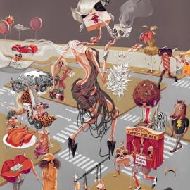 FOWL of DESIRE 创意插画