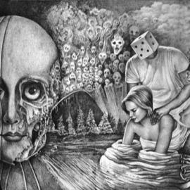 由Bernard迪迈纳精致的尸体图