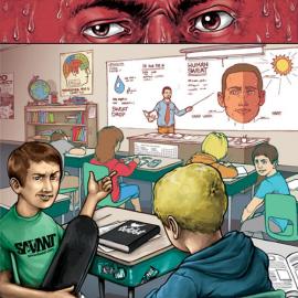 美国插画艺术家__环球滑板杂志