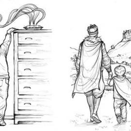 美国插画艺术家 __Zekiel and teh Well